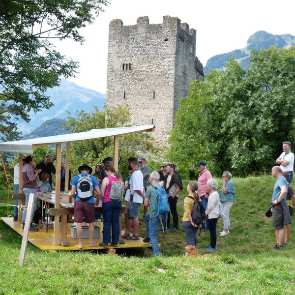 800 Jahre Burg Wartau Archäologie 800 Jahre Burg Wartau Archäologie
